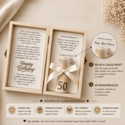 Személyre szabott születésnapi ajándékdoboz – Egy életre szóló emlék - imagine 3