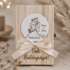 Személyre szabott ajándékdoboz ifjú párnak – Egy életre szóló emlék - imagine 5