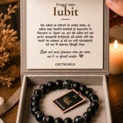 Cadou pentru Iubit – Brățară din Pietre Naturale - Puterea Interioară