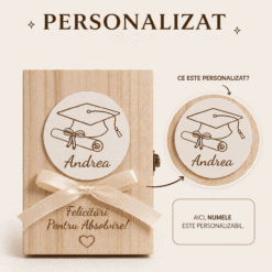 Cutie Cadou Personalizată pentru Absolvire - imagine 3