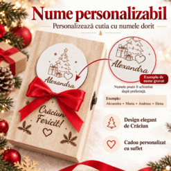 Cutie Cadou Personalizată de Crăciun – Un Cadou Special pentru Cineva Drag - imagine 3