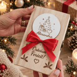 Cutie Cadou Personalizată de Crăciun – Un Cadou Special pentru Cineva Drag